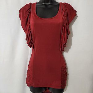 Fabulosity Ruffled Sleeve Blouse